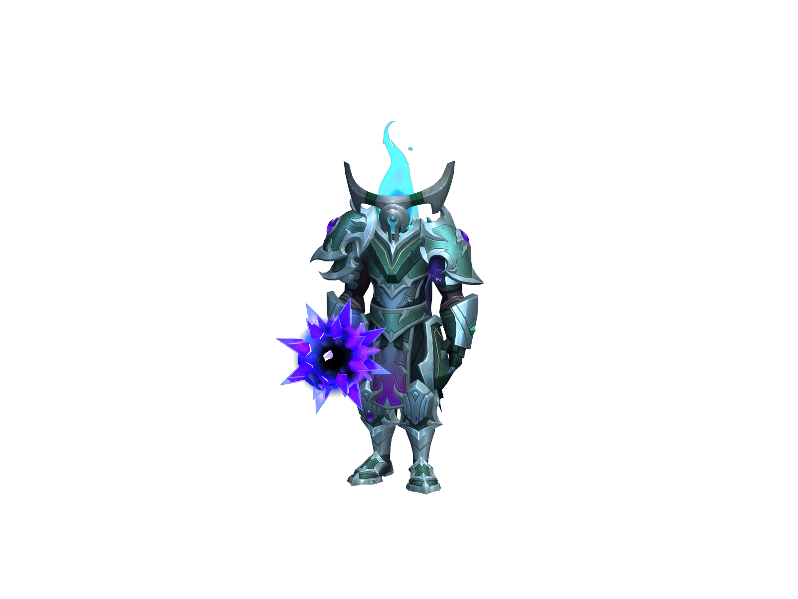 Behanzin 3D character render