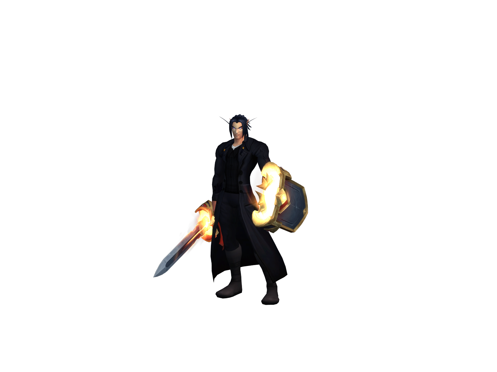 Søulknight 3D character render