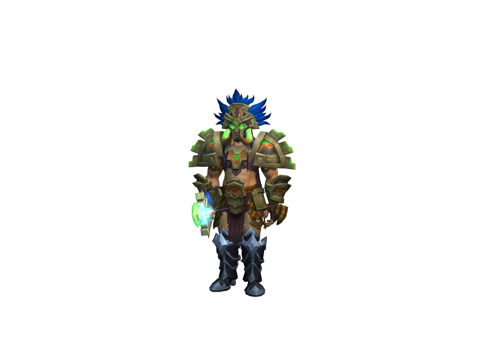 Hucklebaxy 3D character render