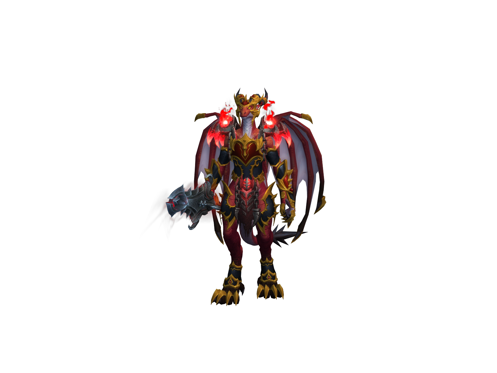 Ginvoker 3D character render