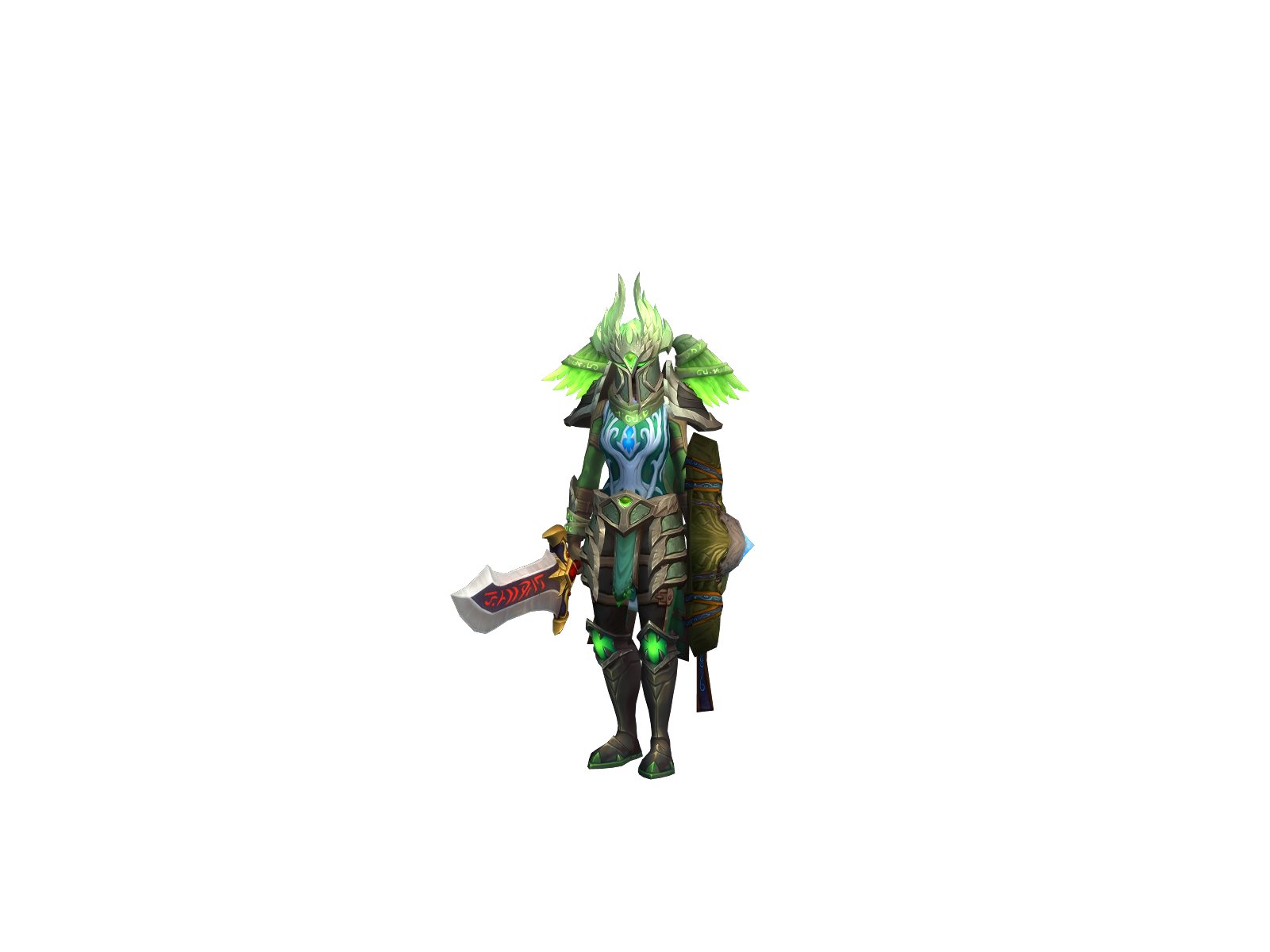 Frobs 3D character render