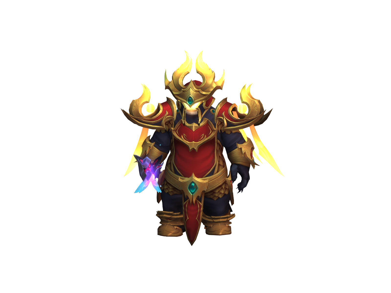 Hiall 3D character render