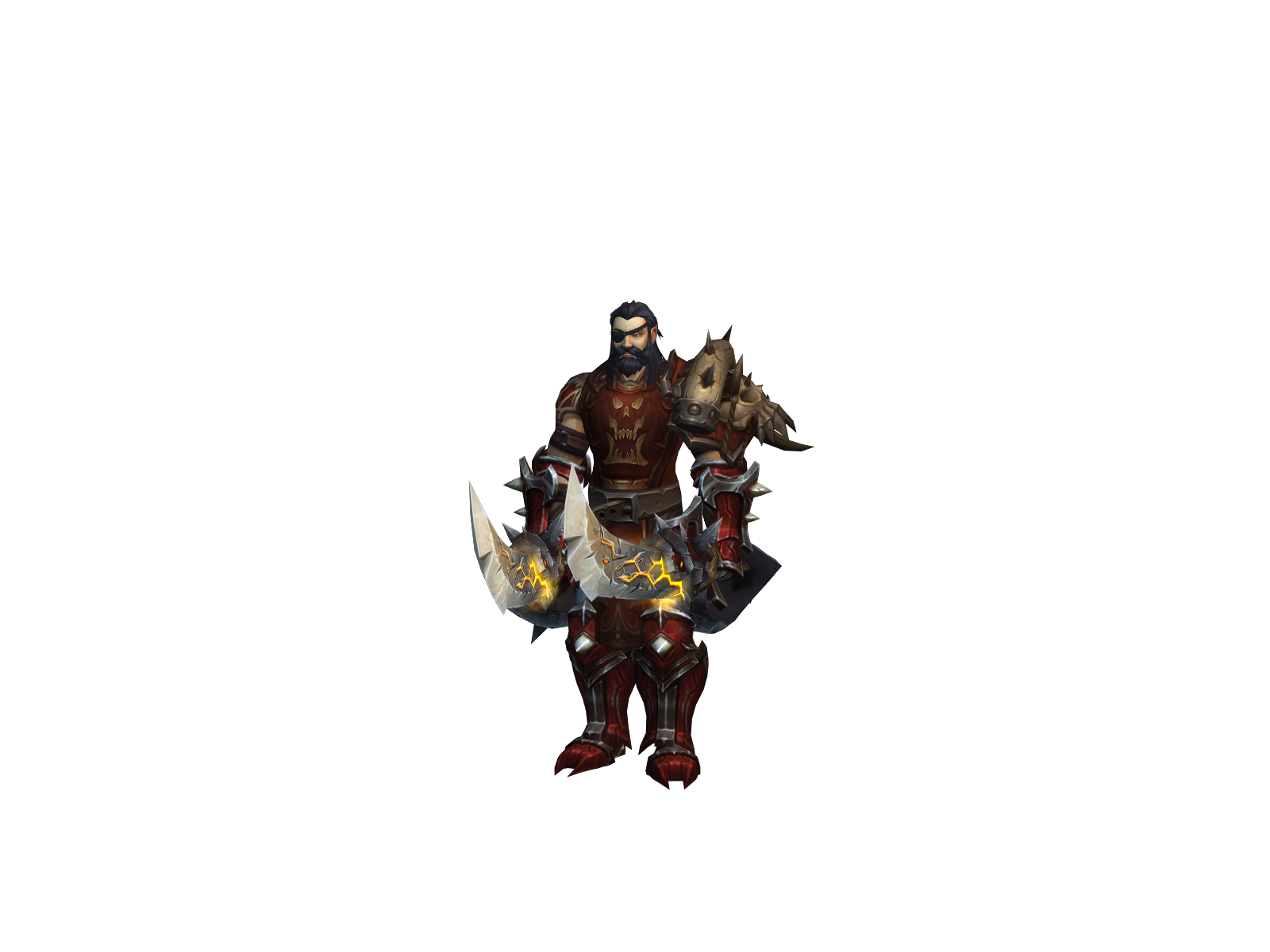 Thálaras 3D character render