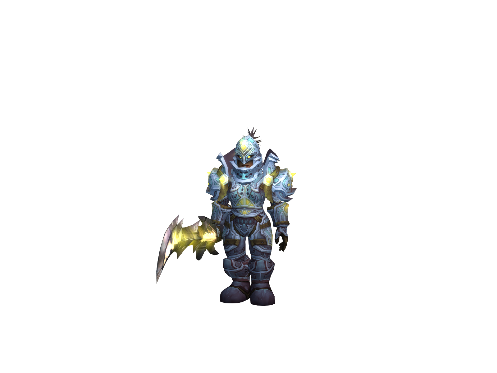 Nakibution 3D character render