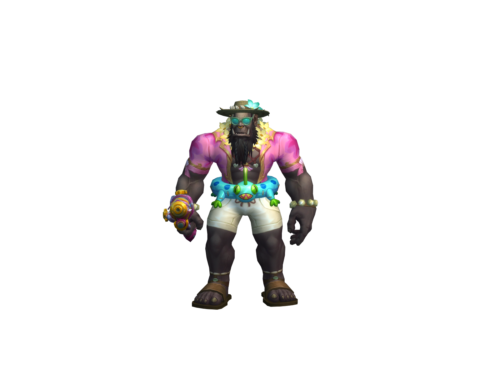 Lardcarcass 3D character render