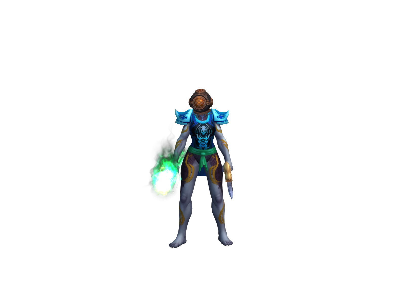 Iilsnodasnoi 3D character render