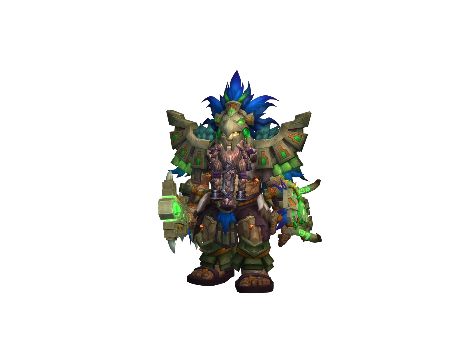 Galkar 3D character render
