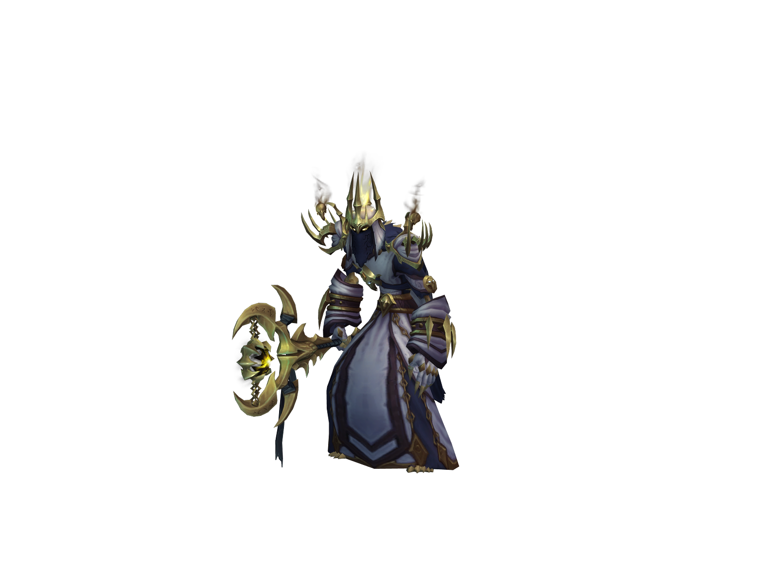 Monkeypriest 3D character render
