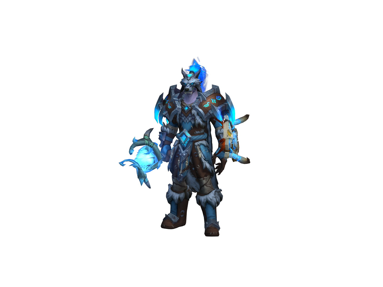 Makshaman 3D character render
