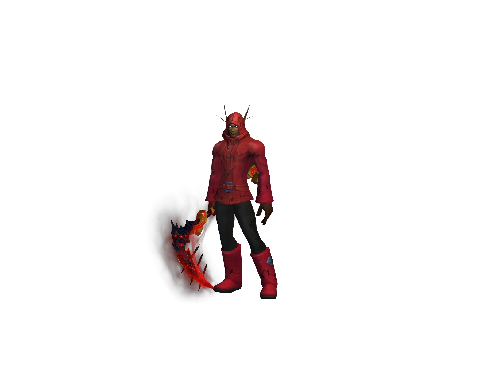 Dethosis 3D character render