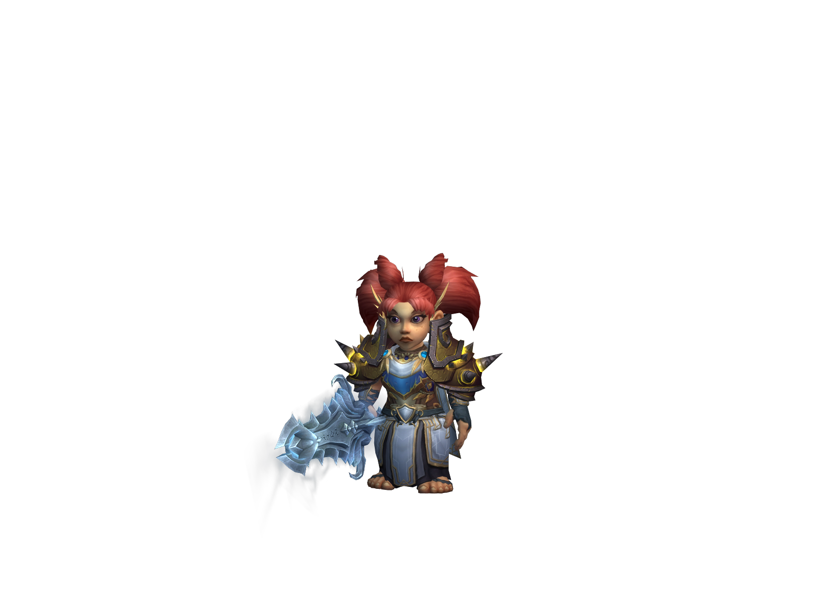 Notluobo 3D character render