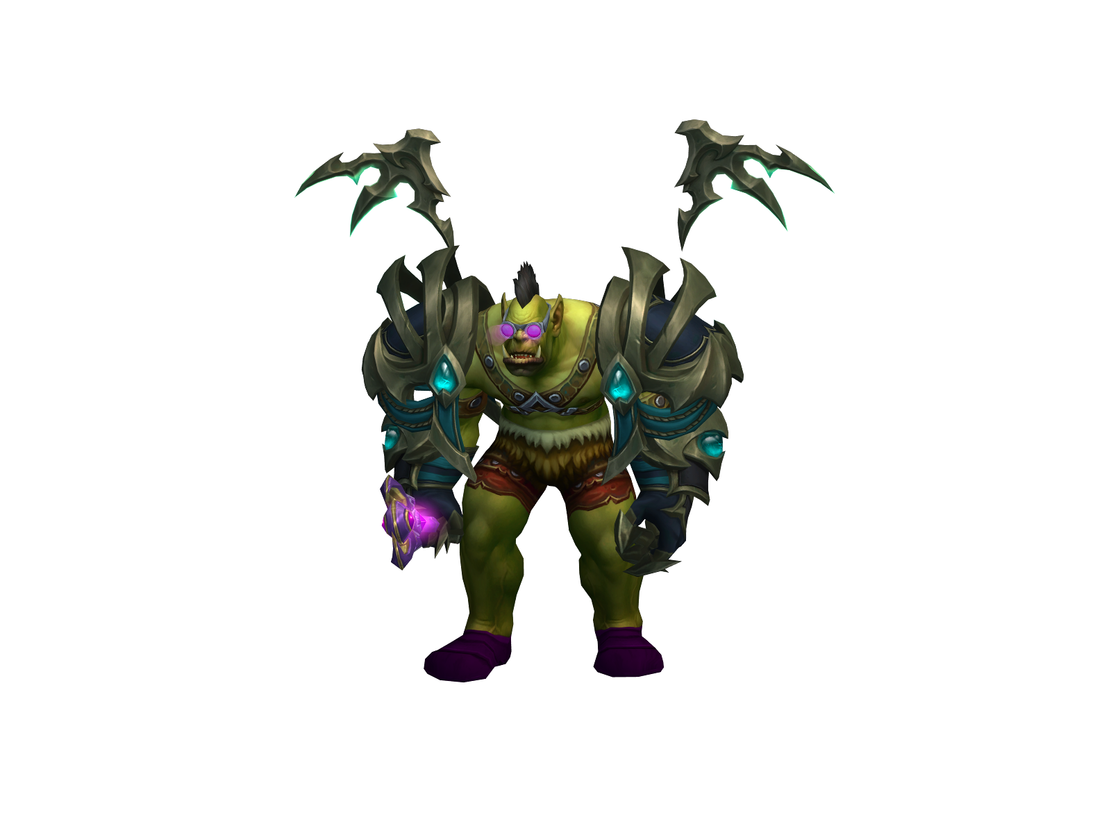 Theprojects 3D character render