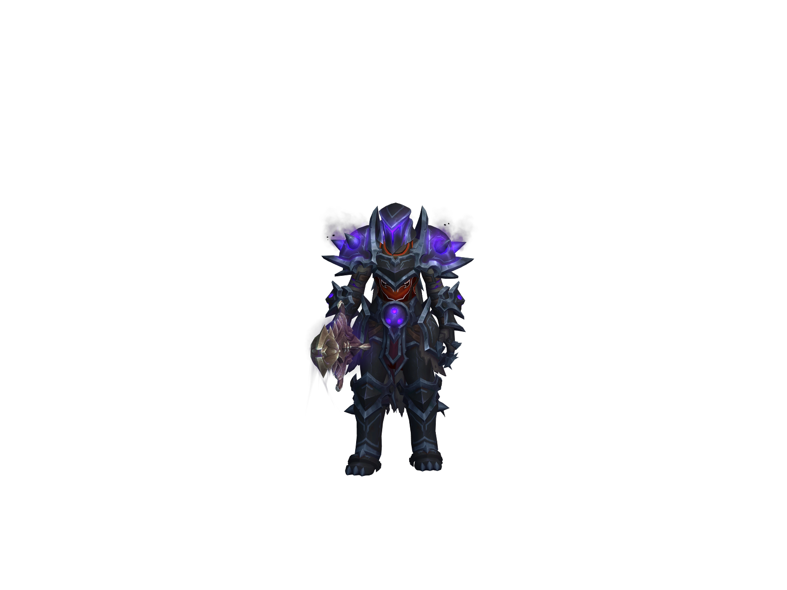 Reckage 3D character render