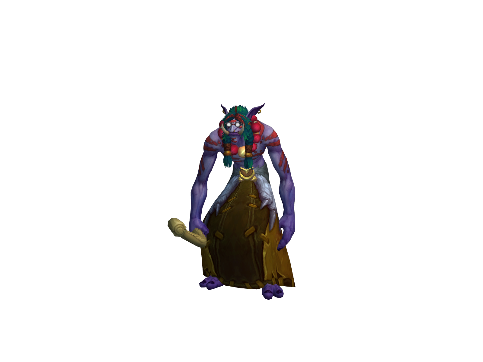 Hatroz 3D character render