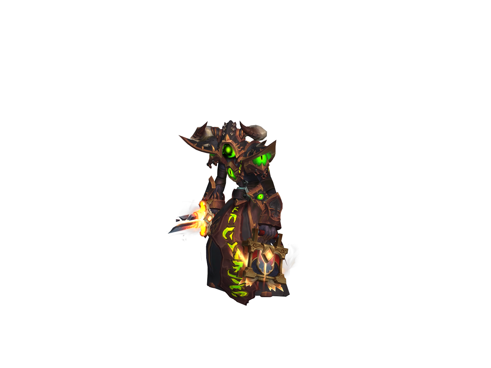 Dayreid 3D character render