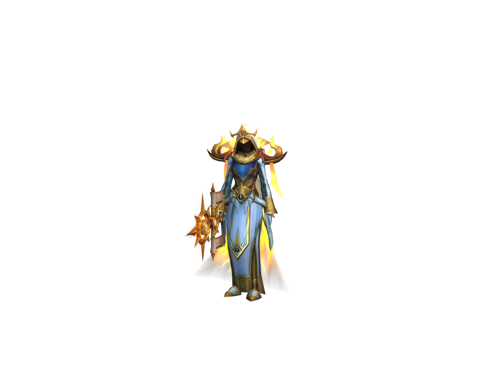 Fofoll 3D character render