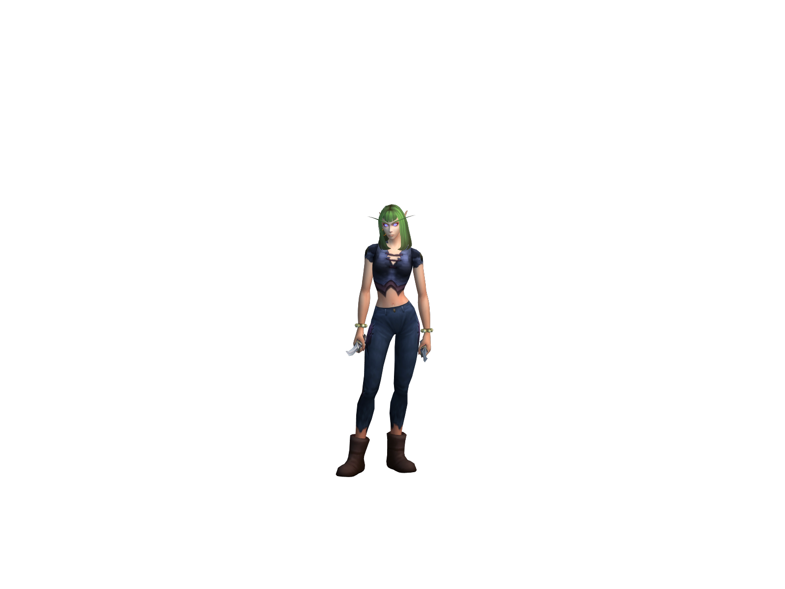 Terrydavisx 3D character render