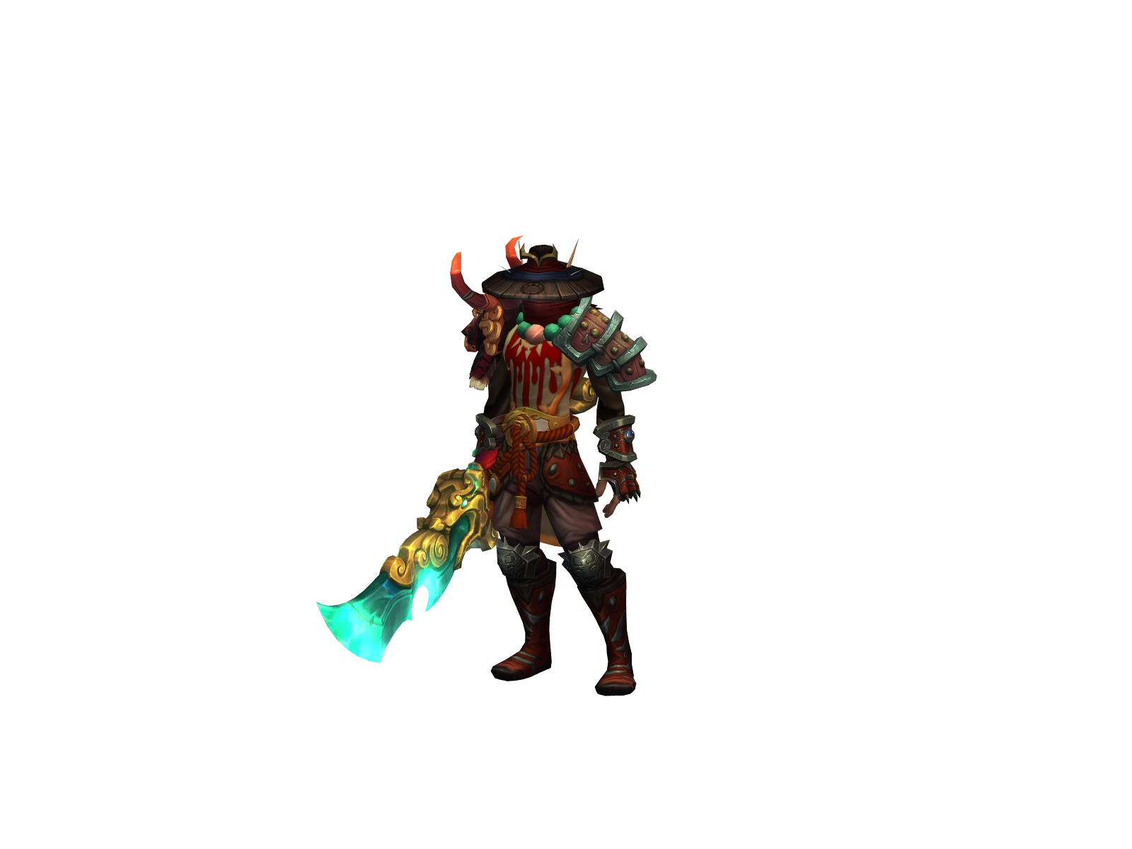 Kwán 3D character render