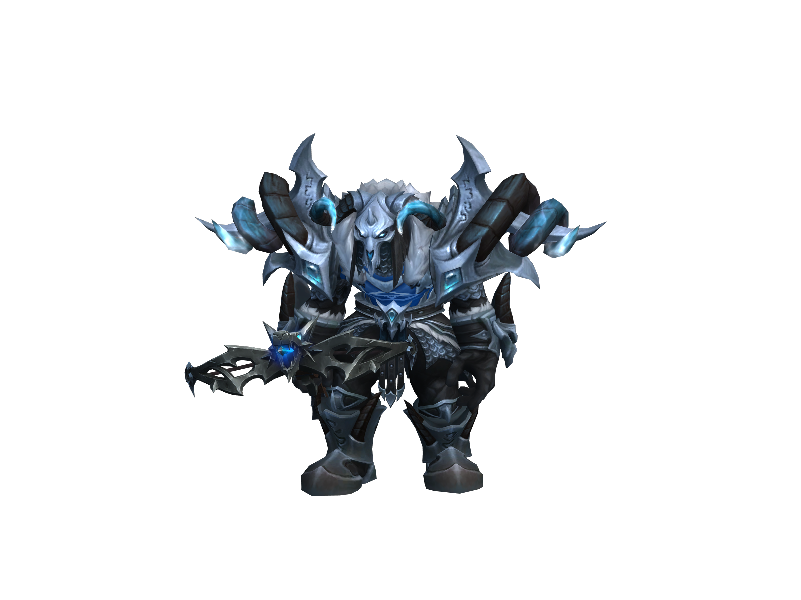 Whoaskèd 3D character render