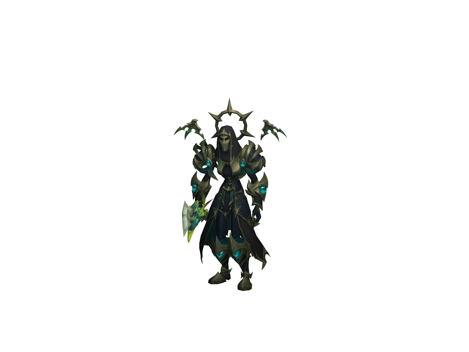 Asakii 3D character render