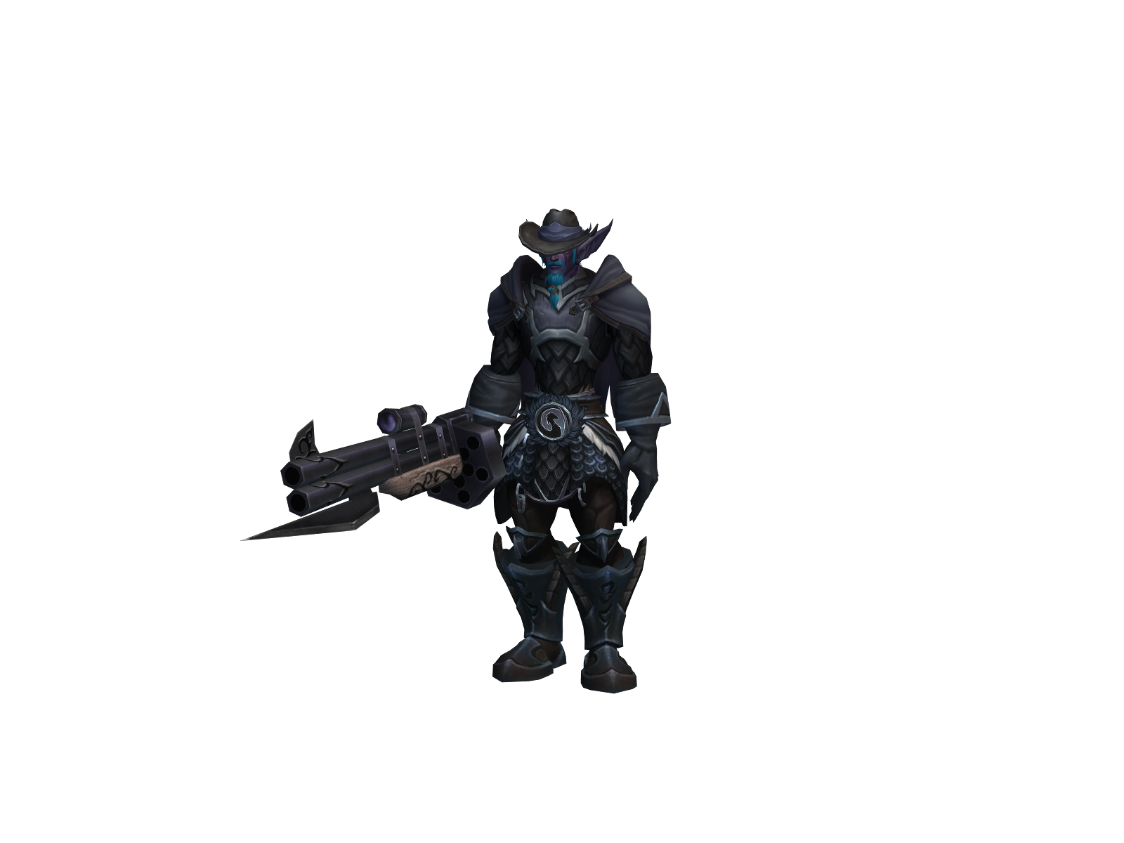 Gunka 3D character render