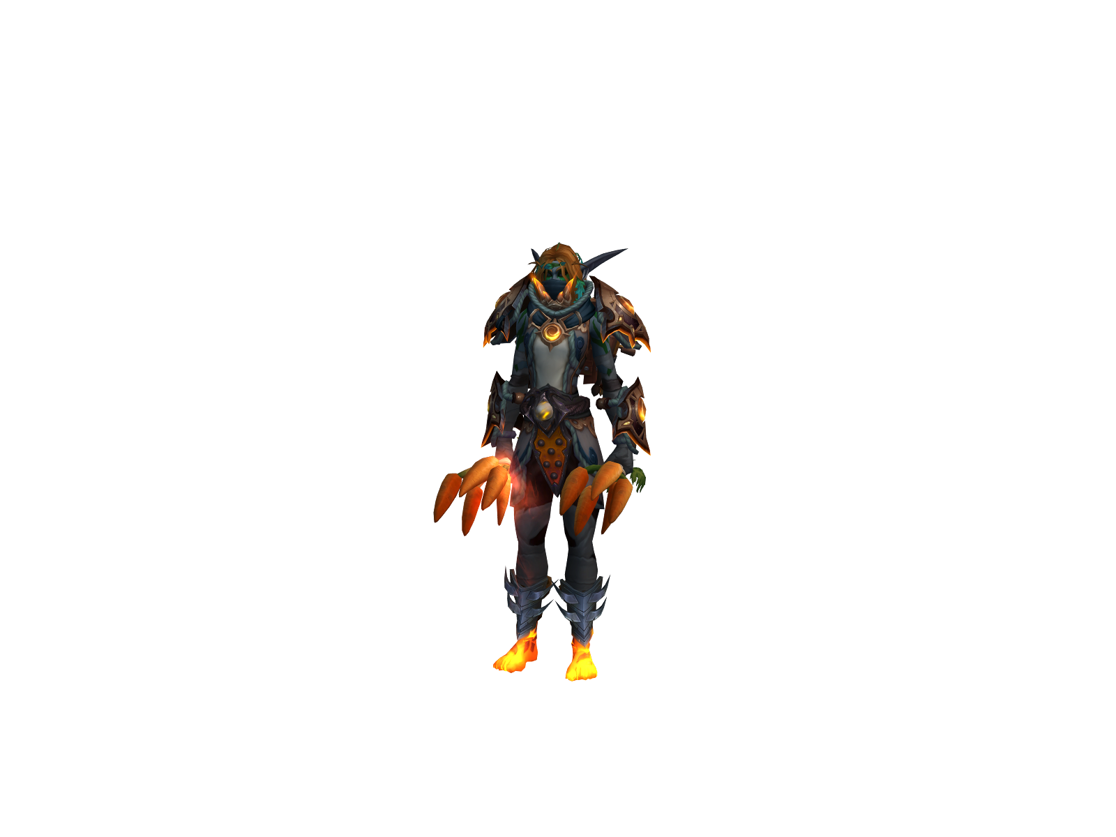 Swirl 3D character render