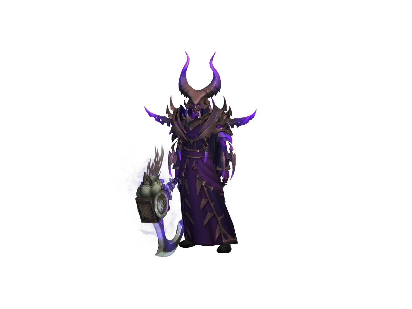 Slaytan 3D character render