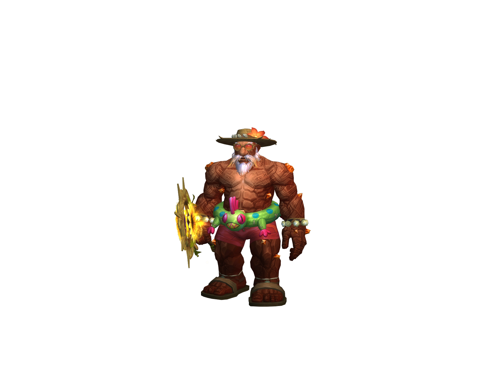 Desked WoW character banner