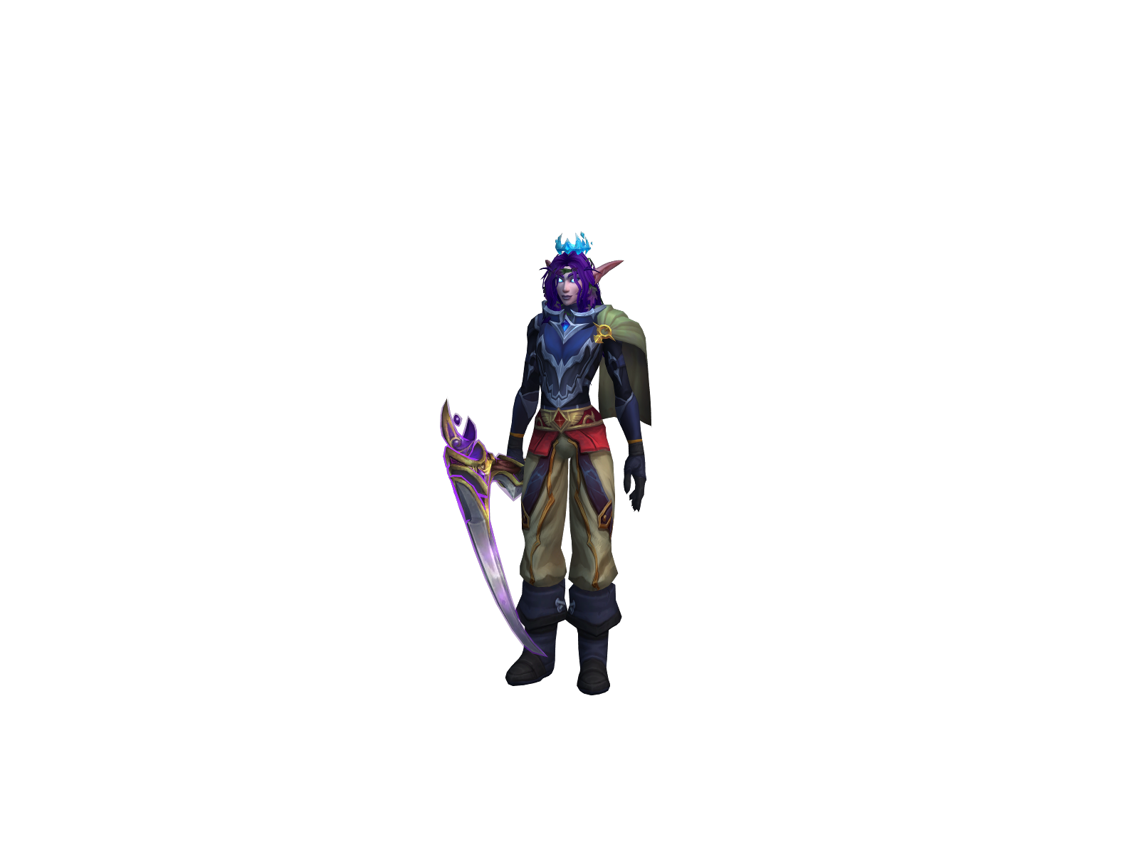 Tigron 3D character render