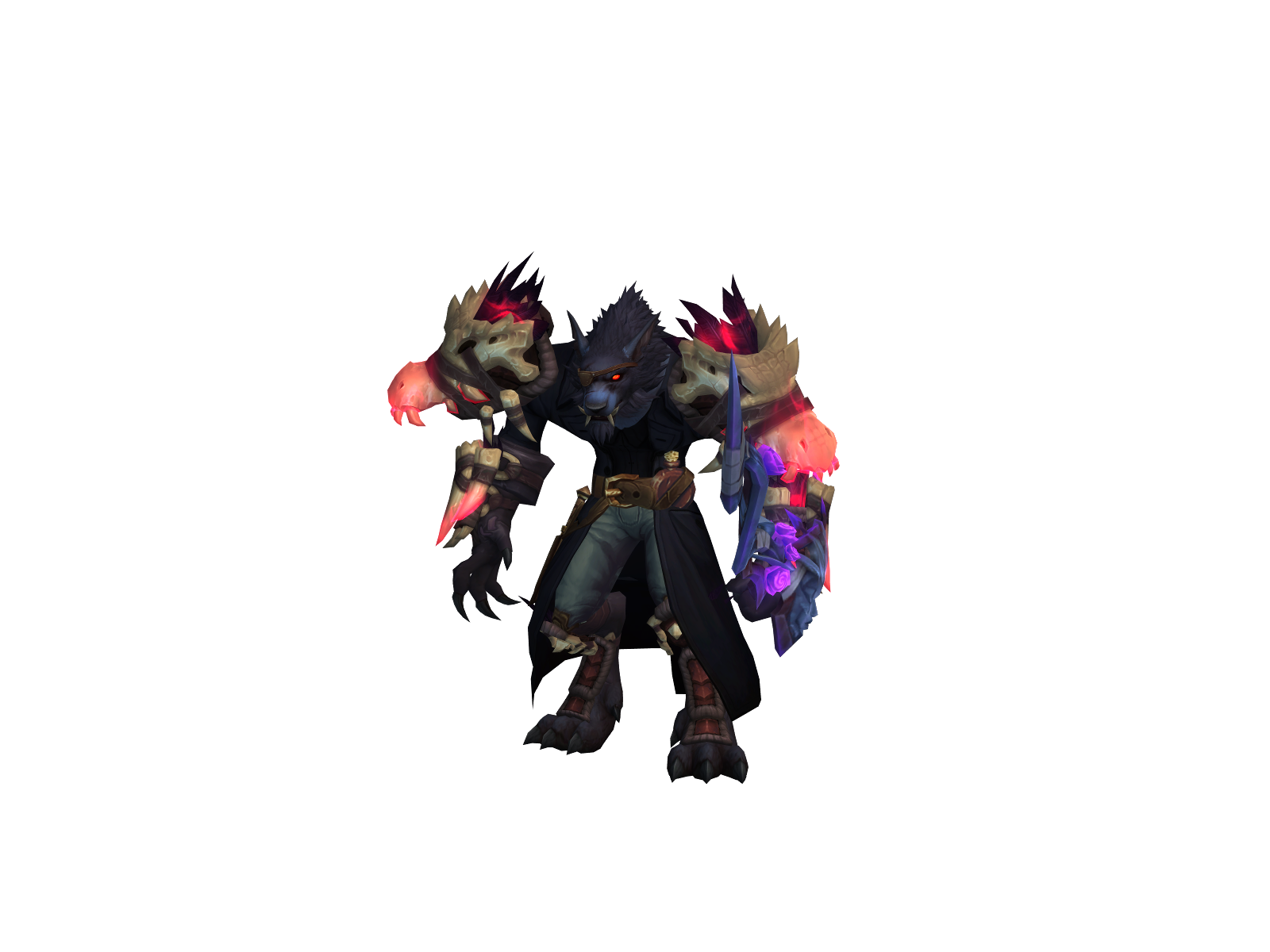Aldrïk 3D character render