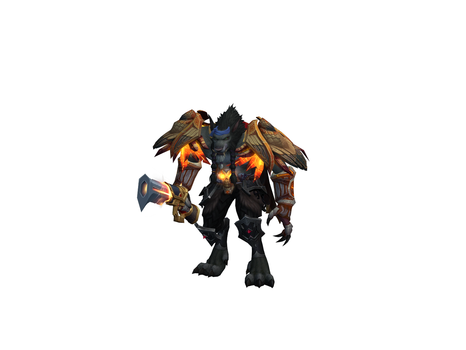 Exaggerator 3D character render