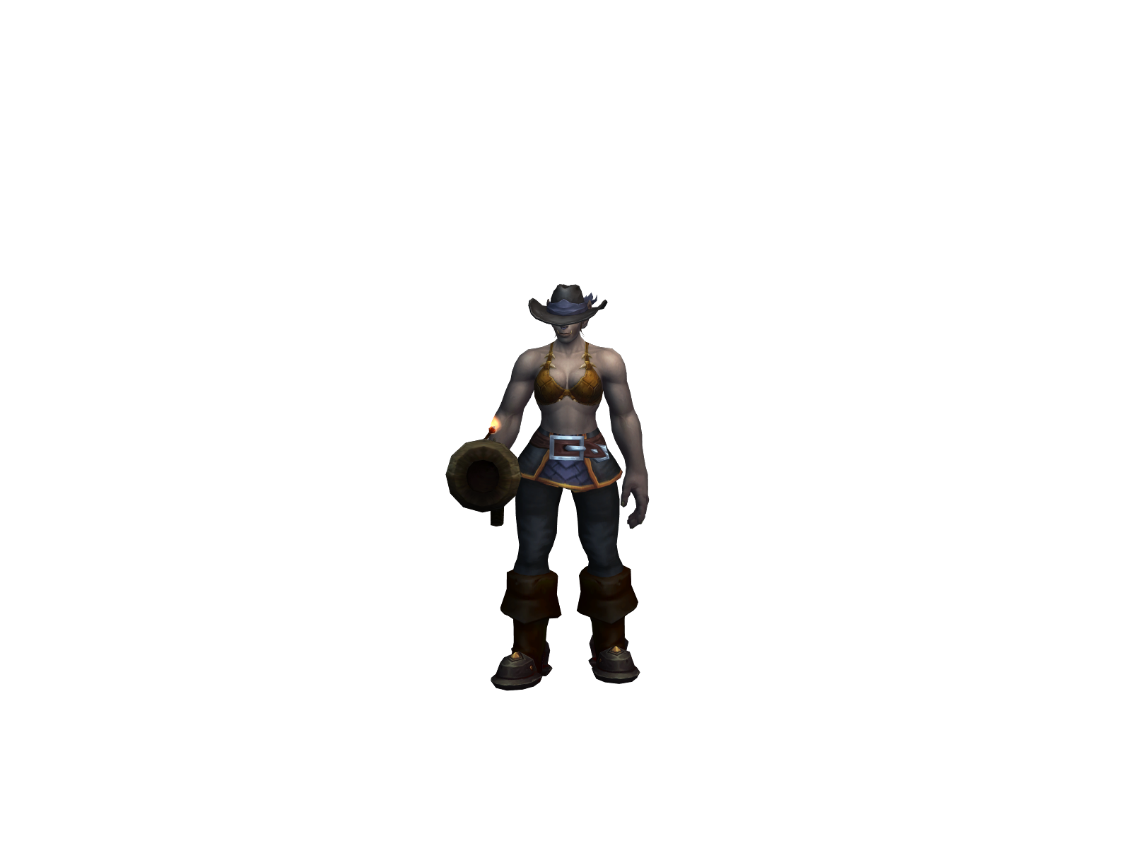 Eveningsoda 3D character render