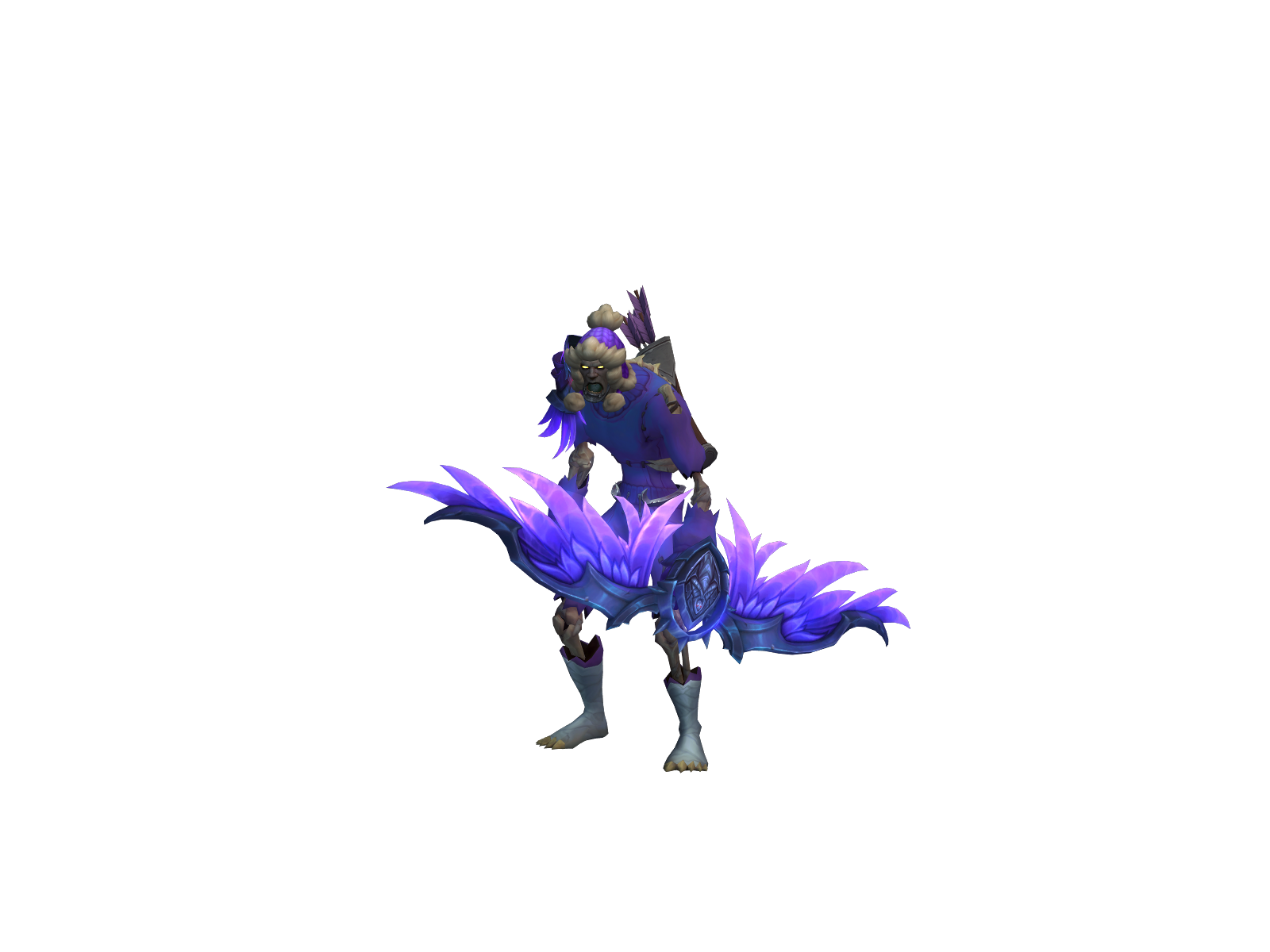 Pacshottah 3D character render