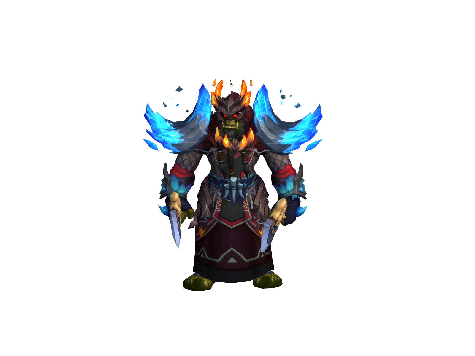 Orcinmygork 3D character render