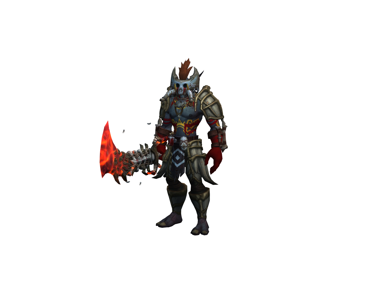 Tharzull 3D character render