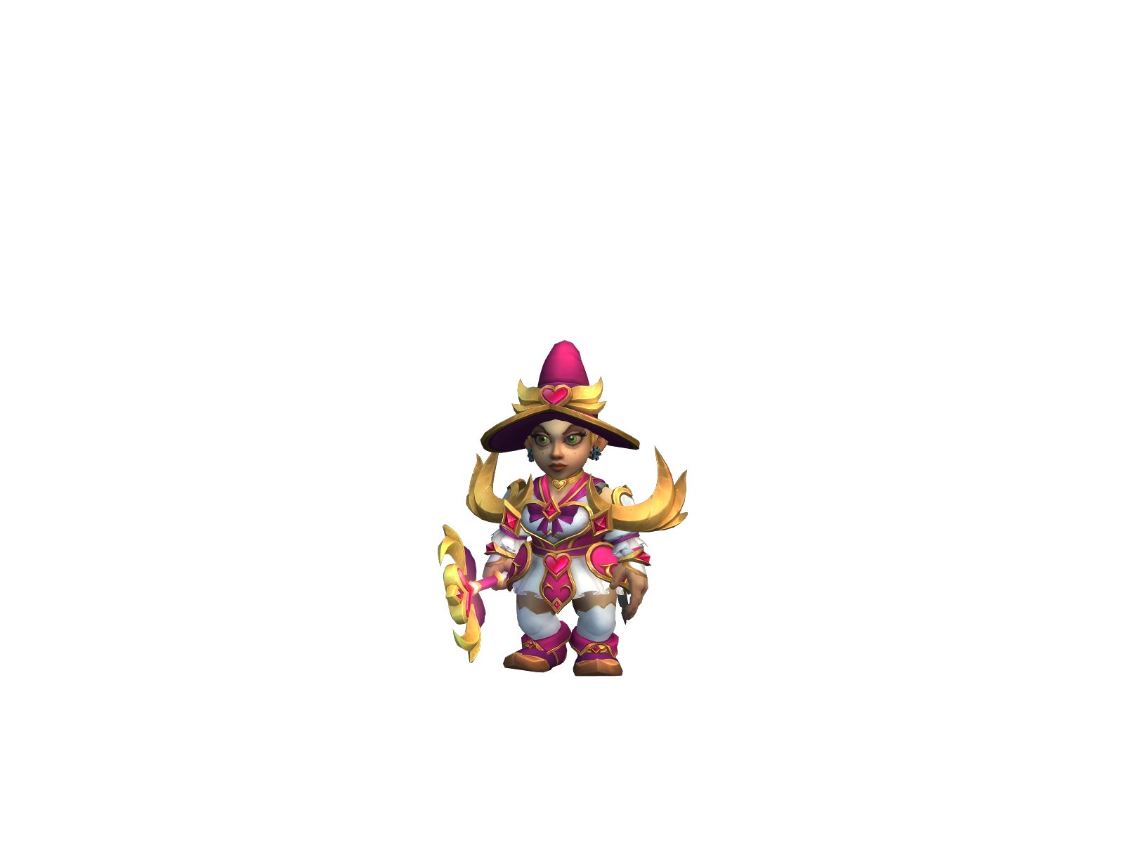 Fímoze 3D character render