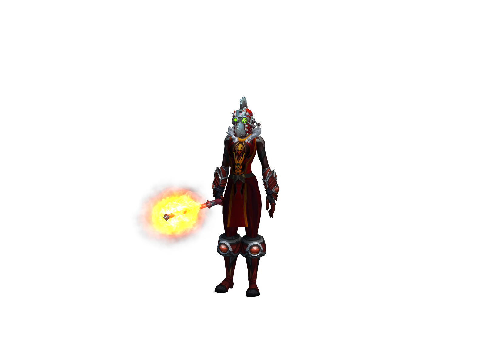 Wermx 3D character render