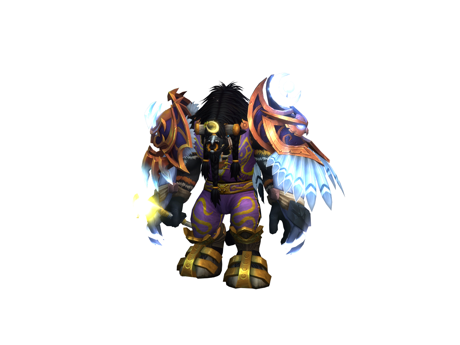 Caballo 3D character render