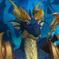 Bullkorn portrait