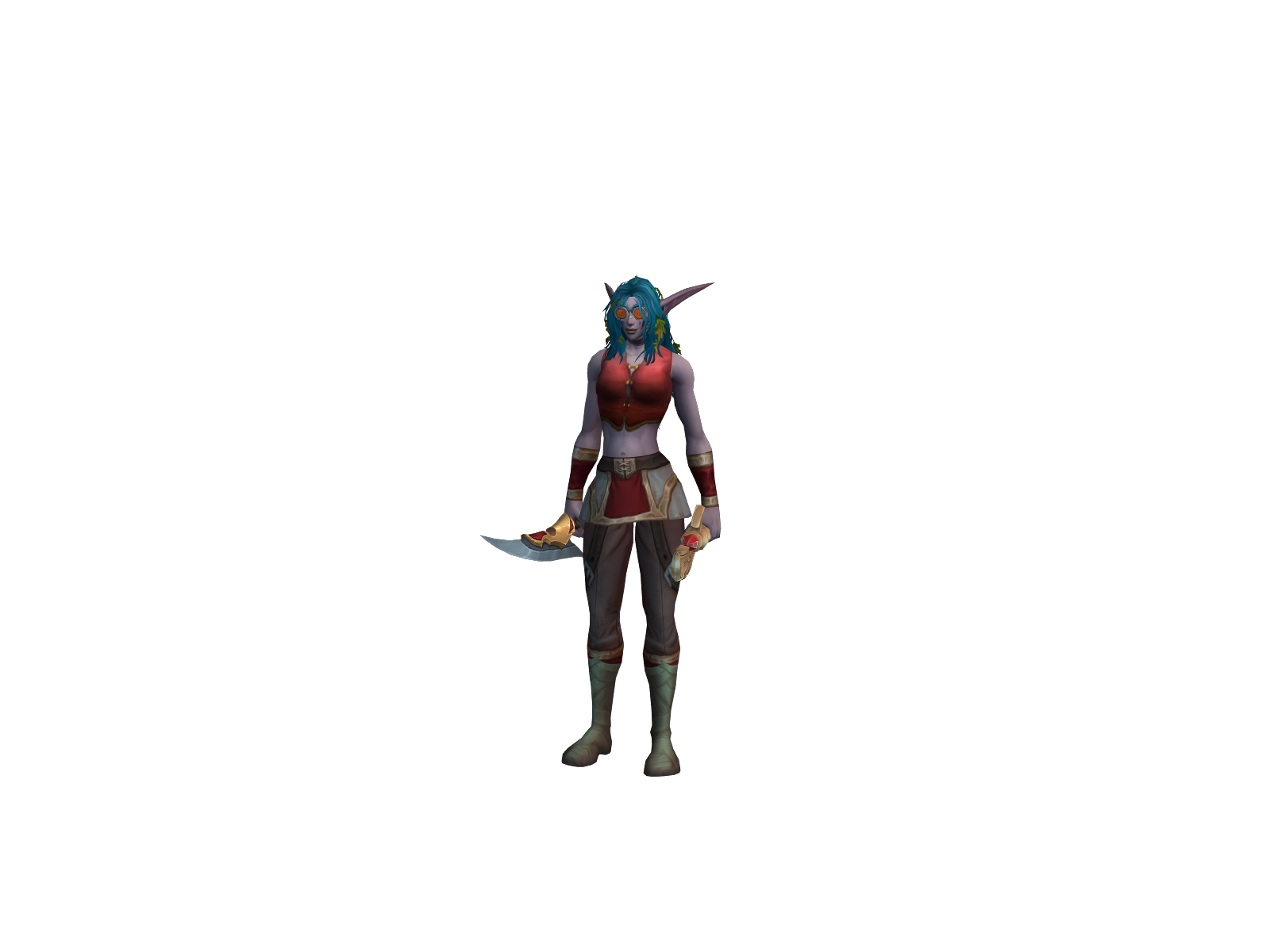 Awaifu 3D character render