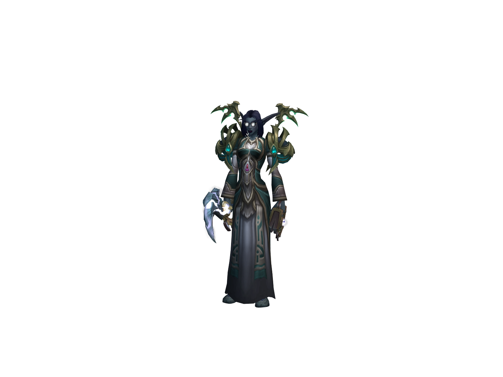Shadowftw 3D character render