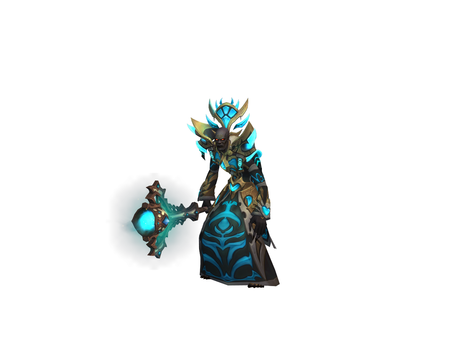 Wreckoly 3D character render