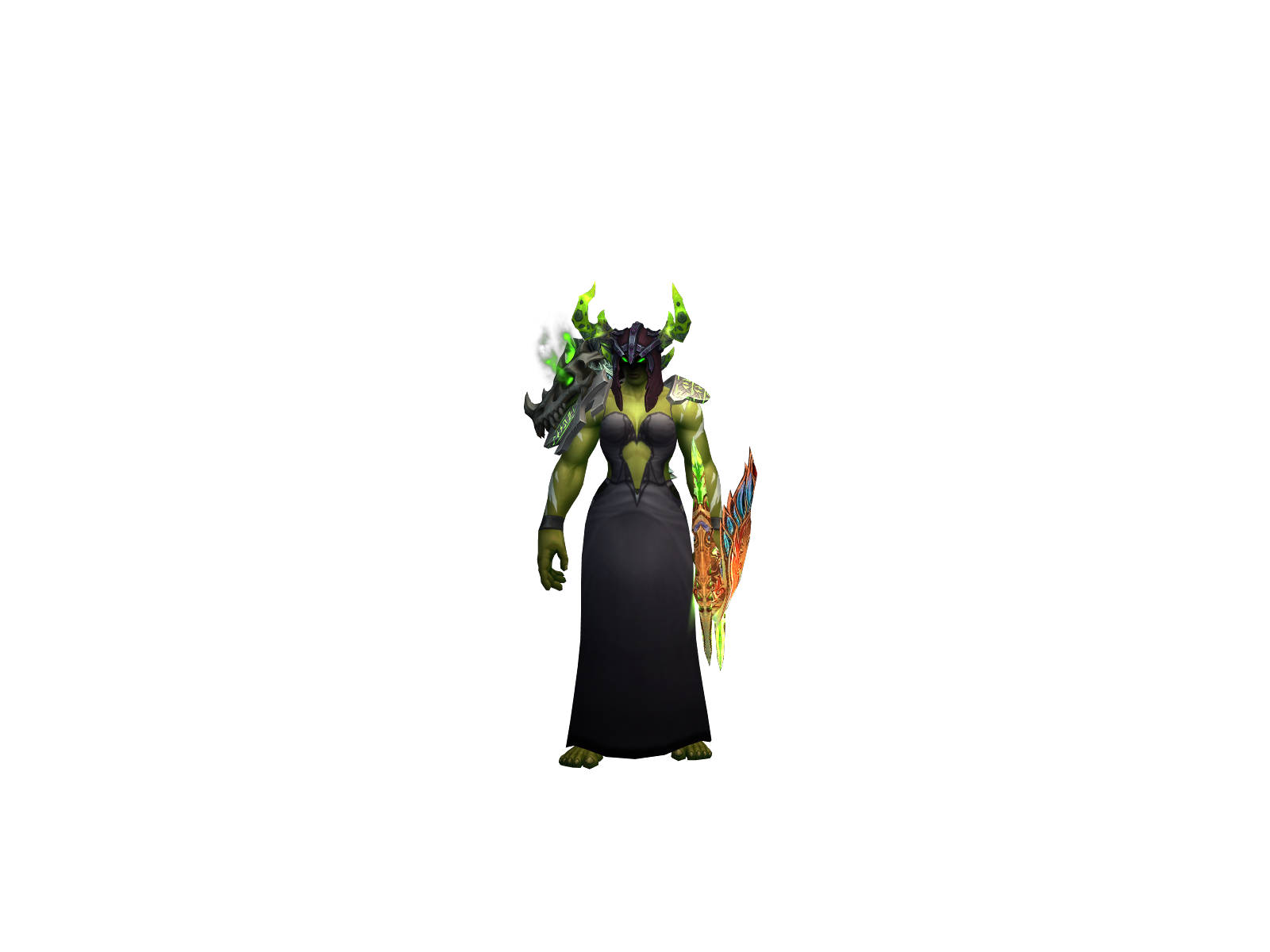 Draegora 3D character render
