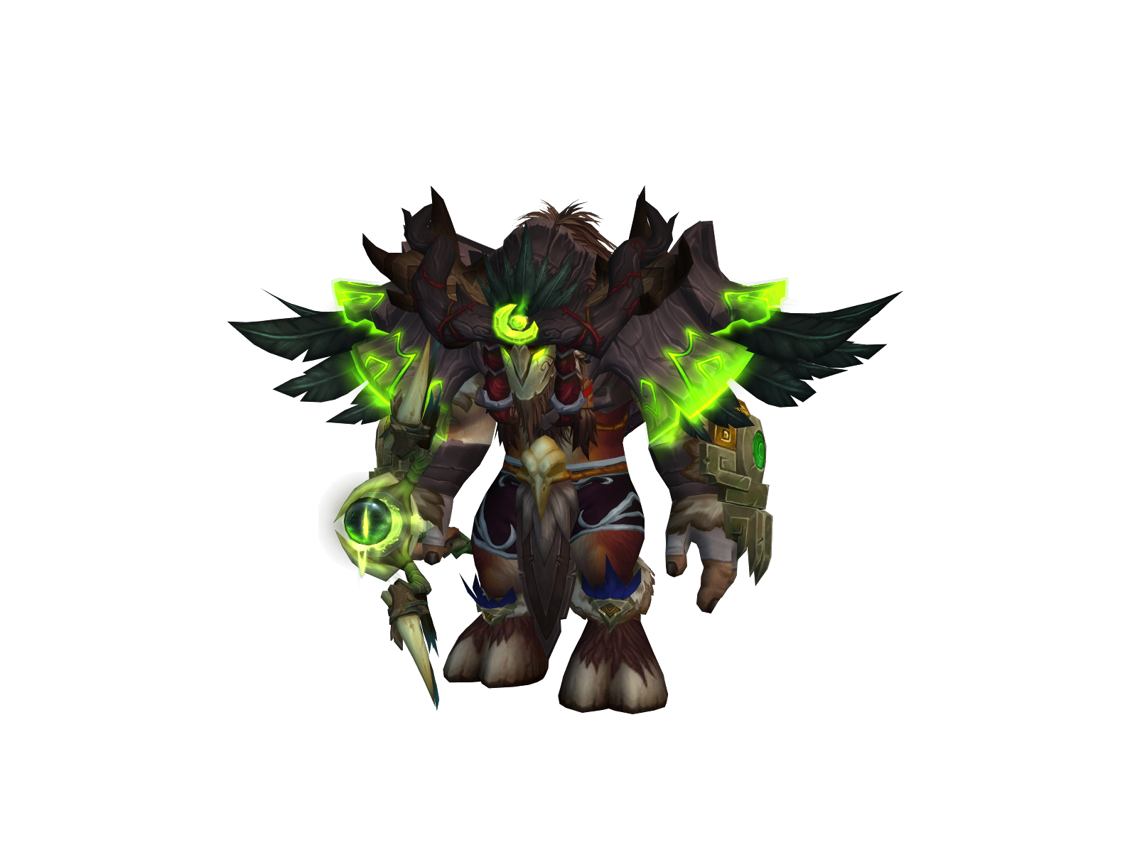 Gamrot 3D character render