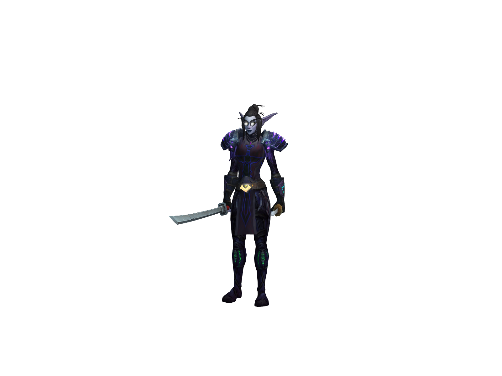 Wednésday 3D character render