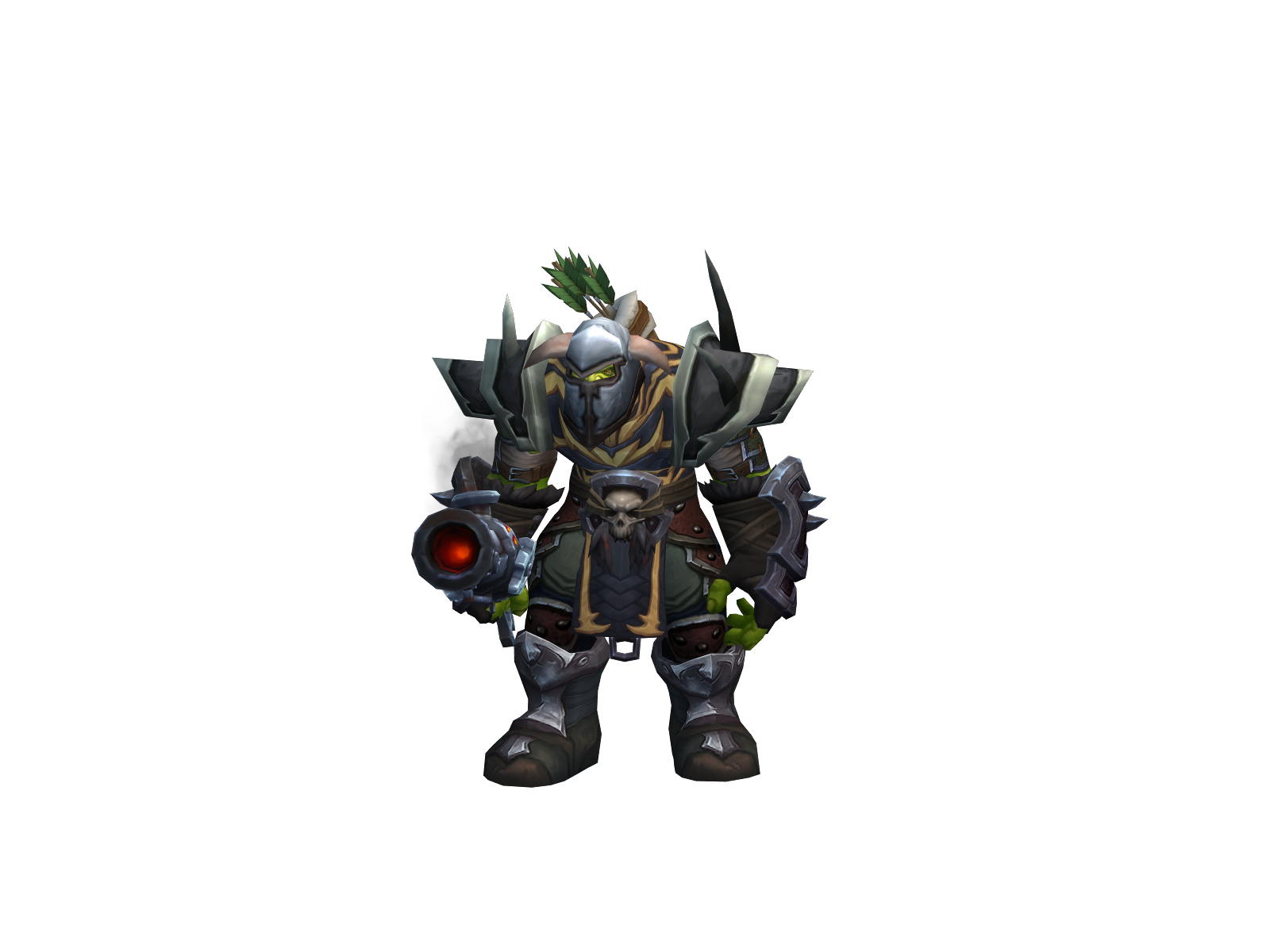 Trejk 3D character render