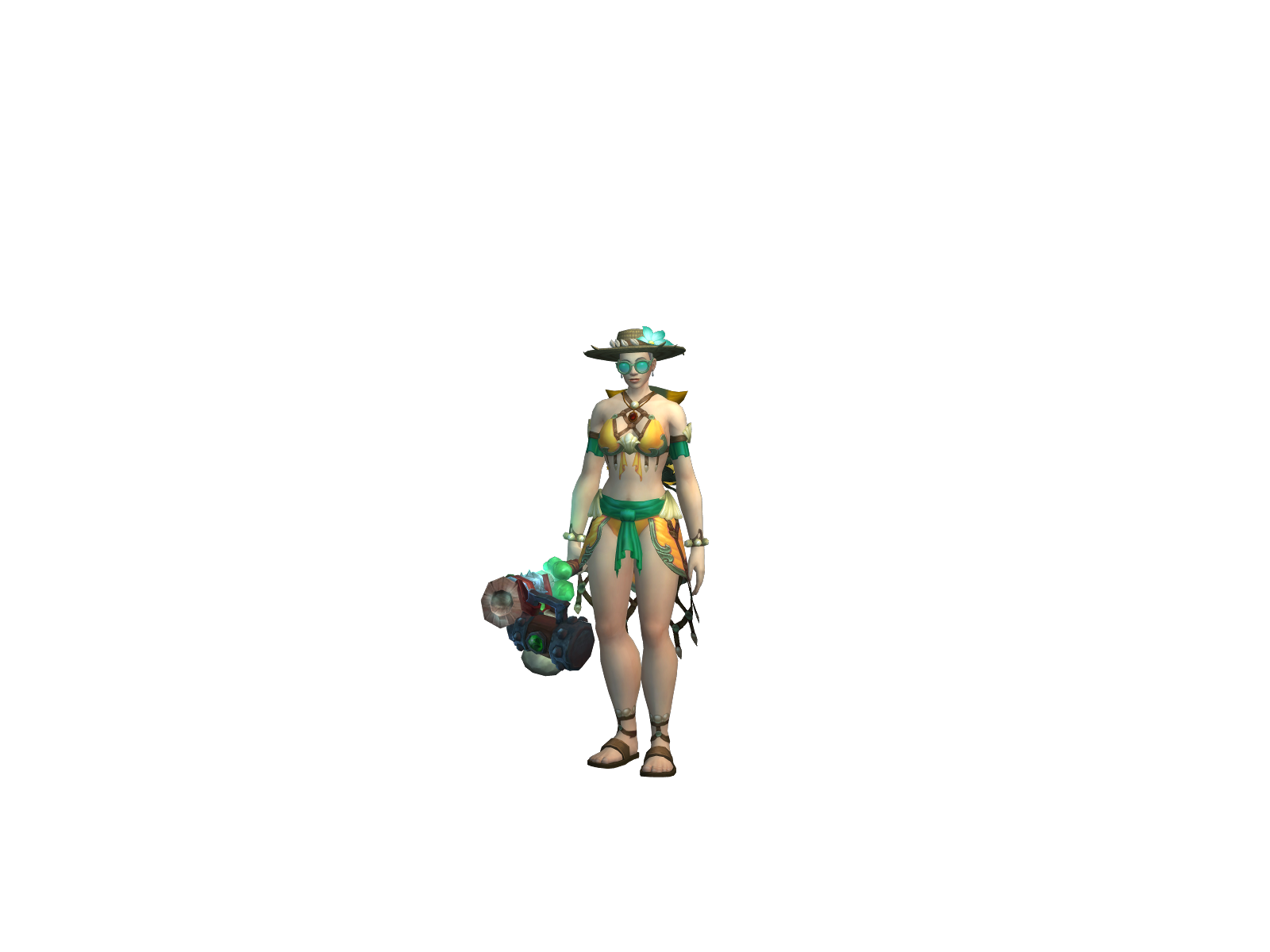 Unoweaver 3D character render