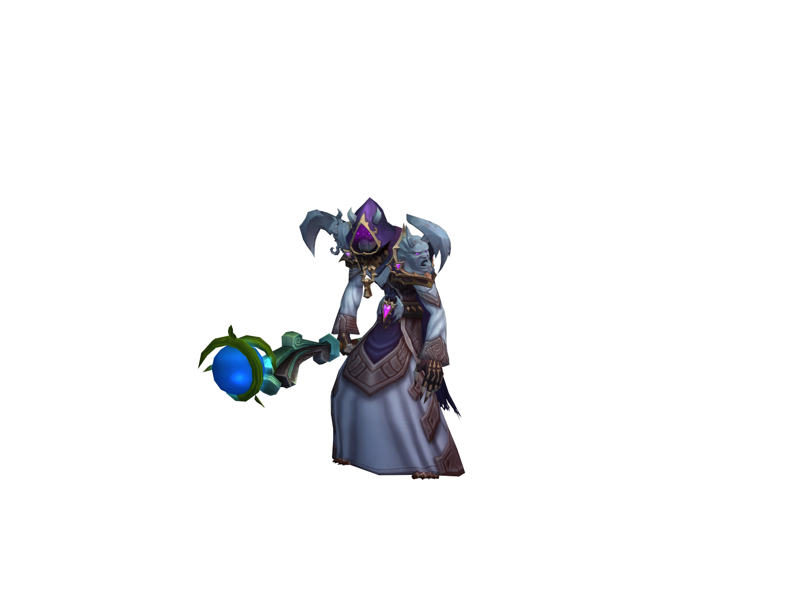 Desklocked WoW character banner