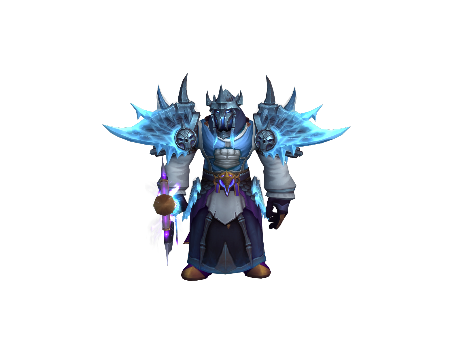 Destroy 3D character render
