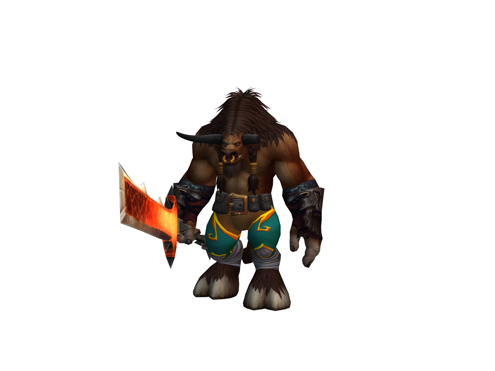 Gapteeth 3D character render